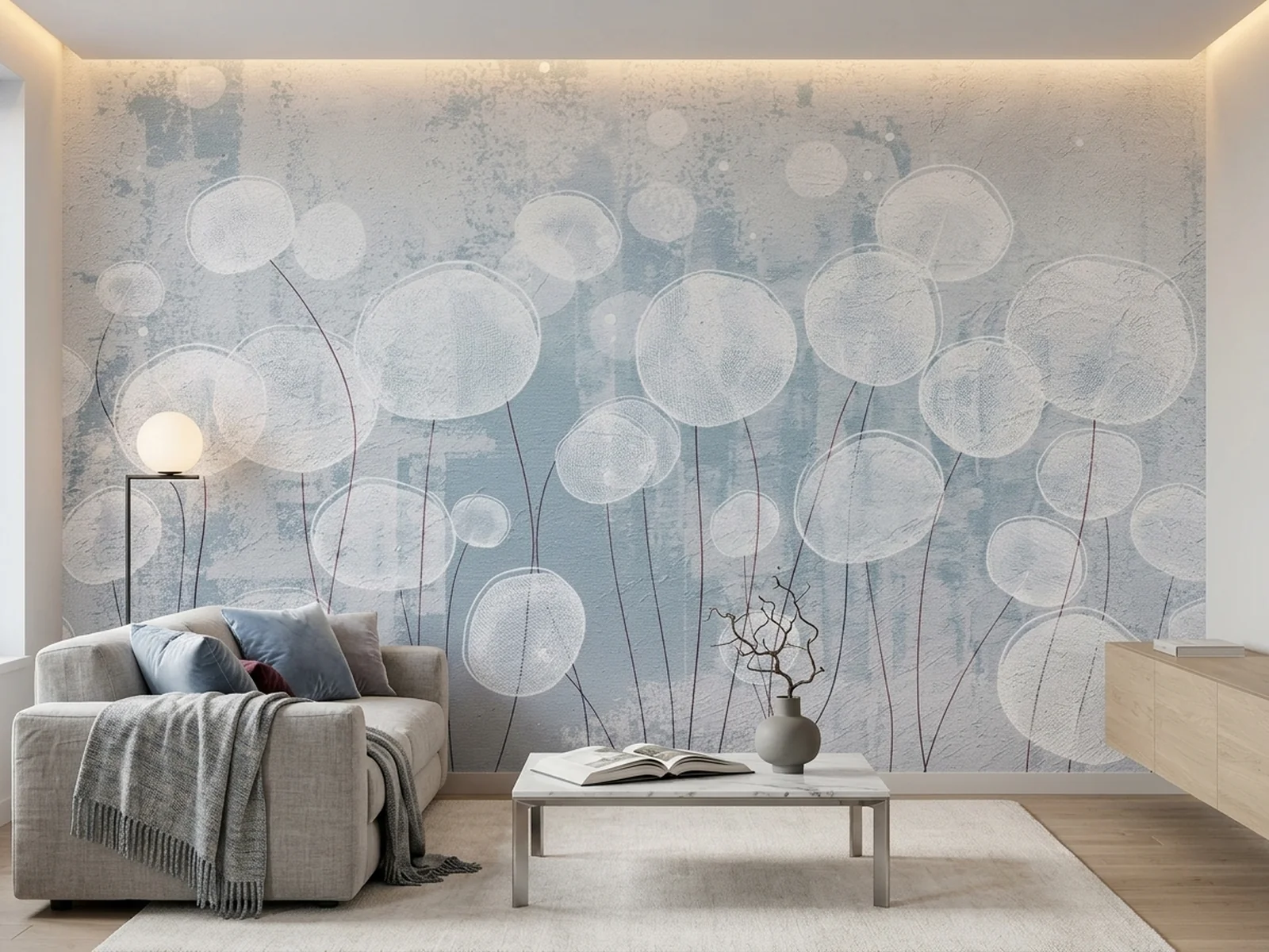 Ethereal Blooms im Raum