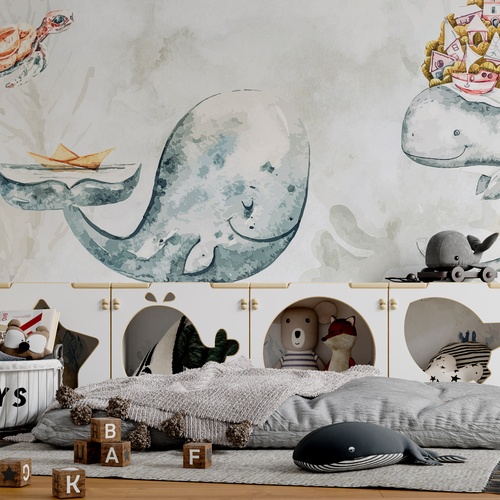 Whimsical Ocean Dreams - Bijela
