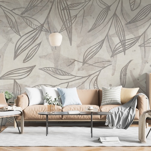 Abstract Leaf Pattern