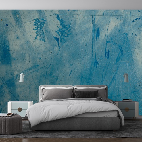 Abstract Blue Art