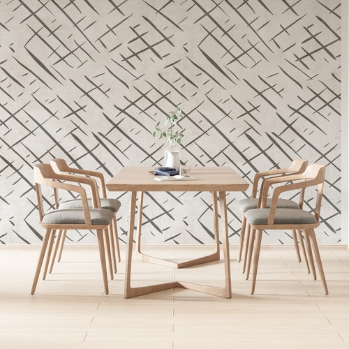 Geometric Cross Pattern