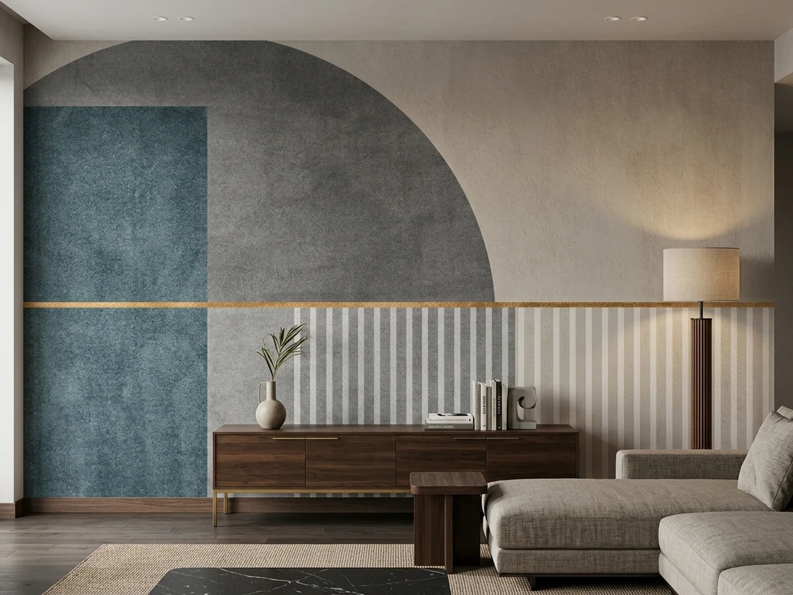 Geometric Elegance im Raum