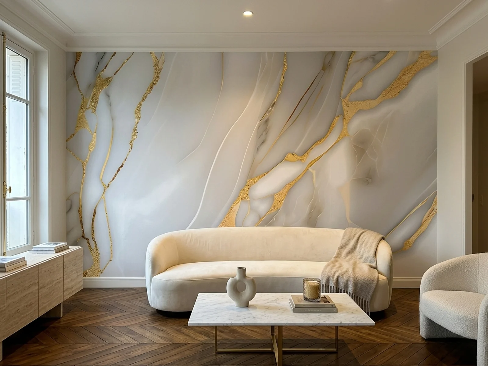 Gilded Marble im Raum