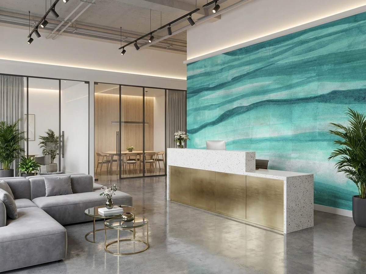 Ocean Flow - Zelena im Raum