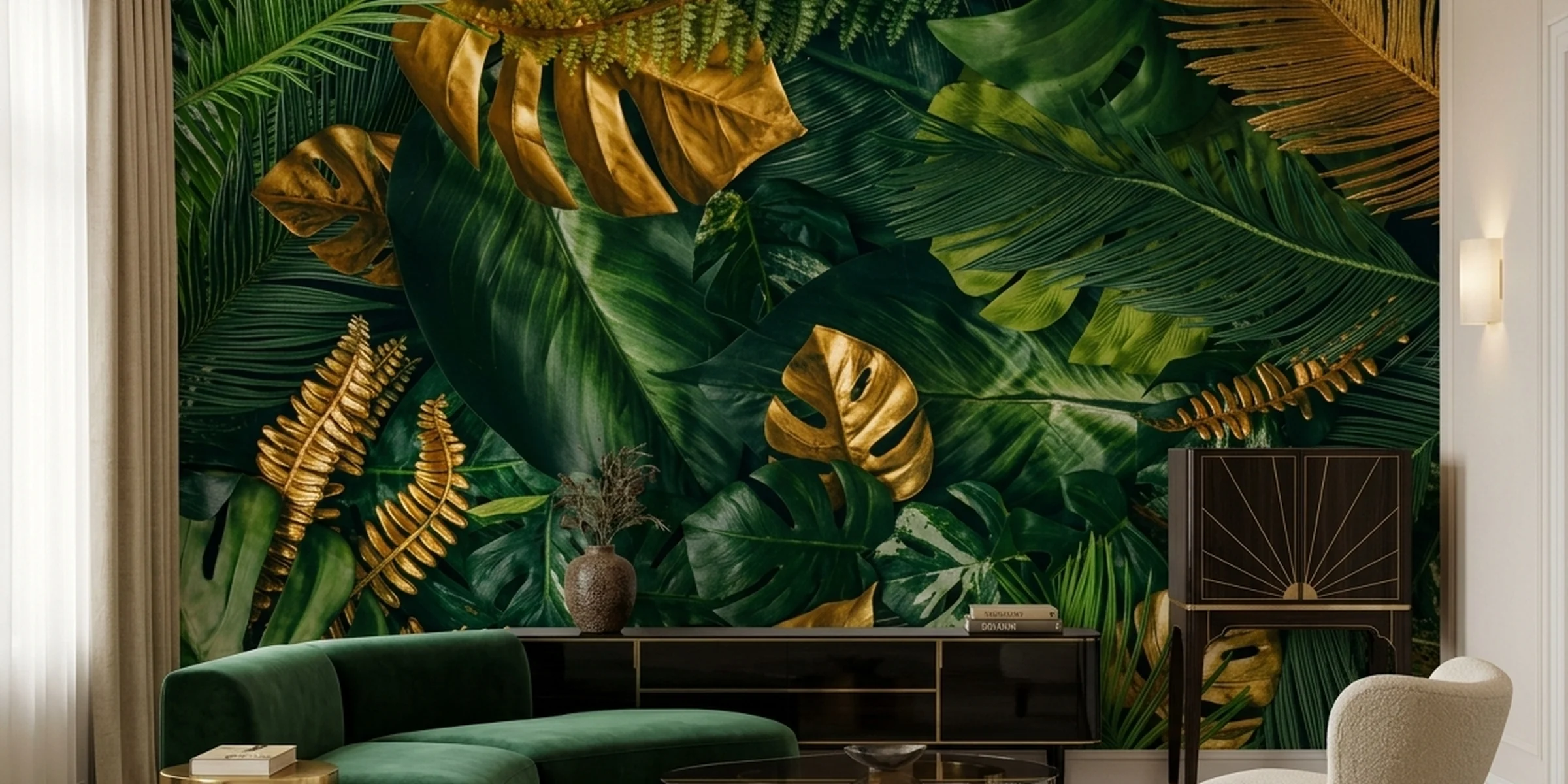 Lush Golden Foliage