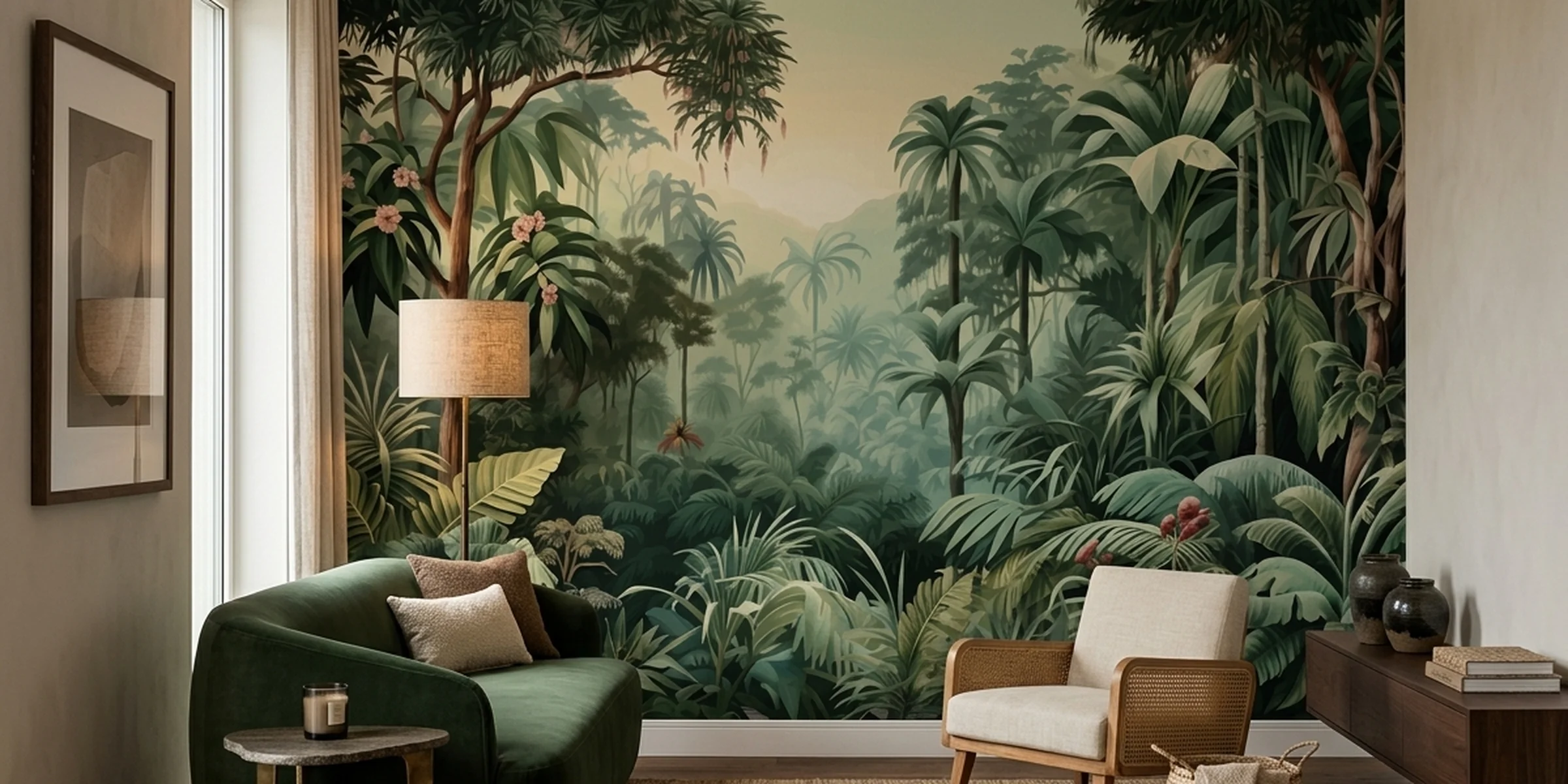 Lush Jungle Landscape