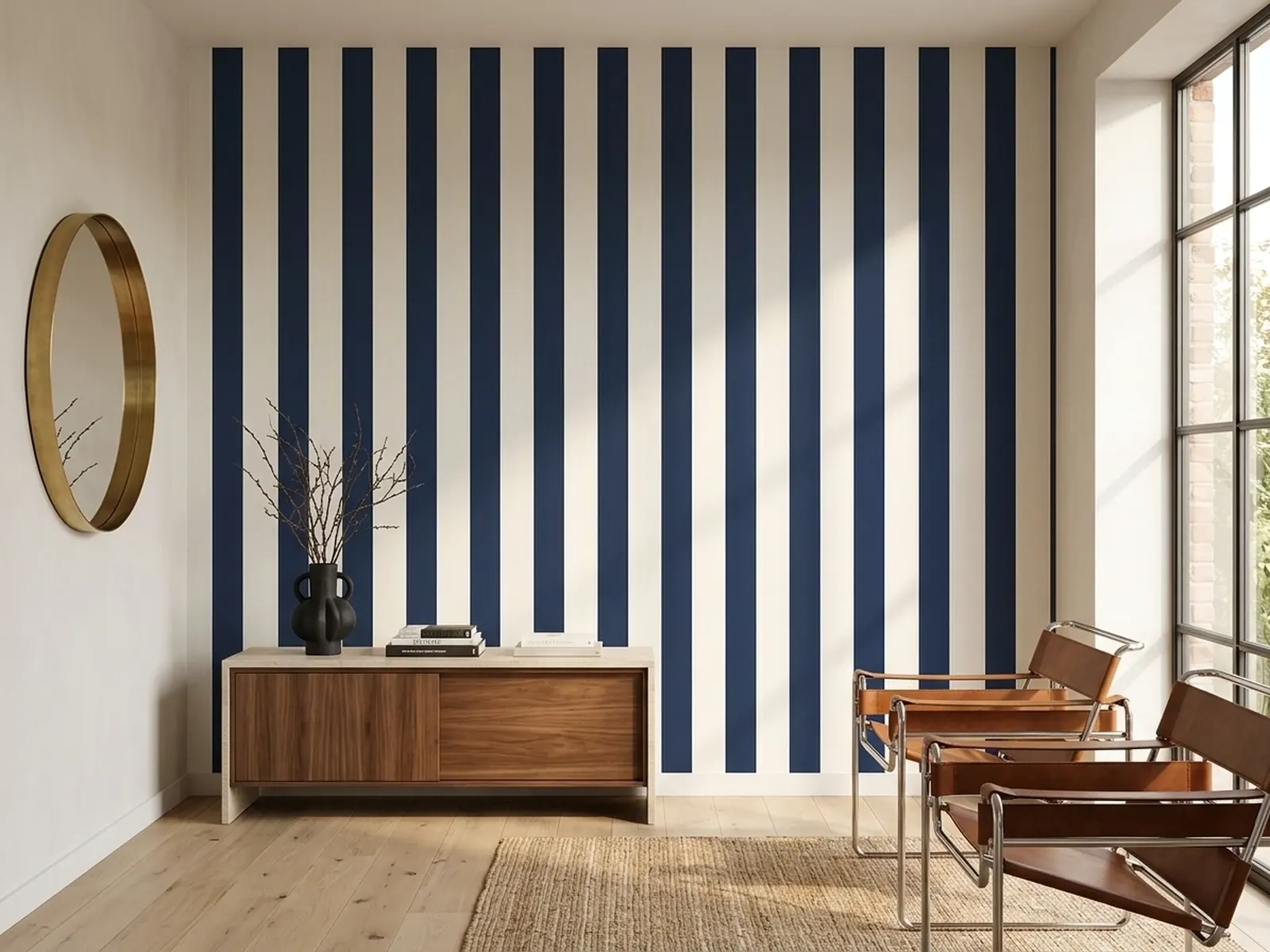 Aurek Indigo im Raum
