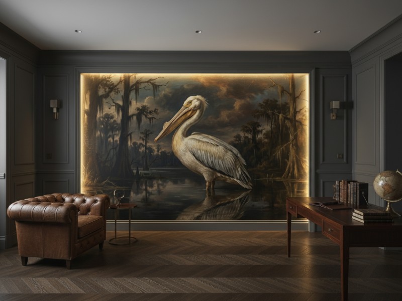 Pelican Bayou Portrait v prostoru