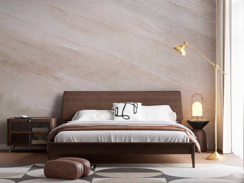 Soft Veil Marble im Raum
