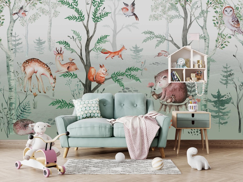 Magical Forest in the interior