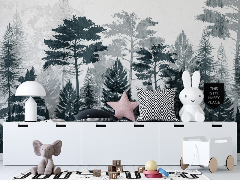 Forest Silhouette v prostoru