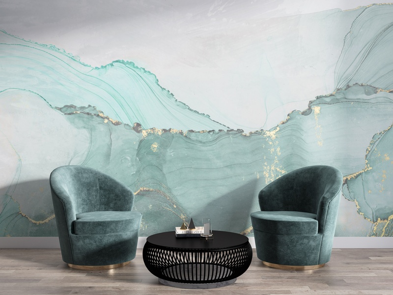 Aqua Marble - Plava im Raum