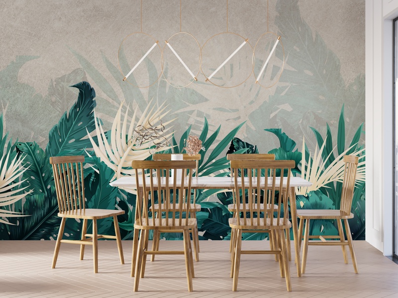Tropical Paradise im Raum