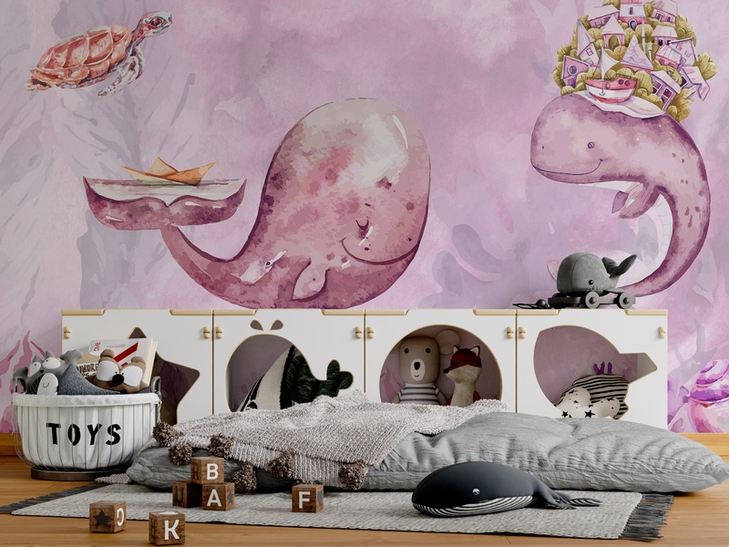 Whimsical Ocean Dreams im Raum