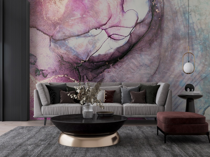 Crimson Marble im Raum