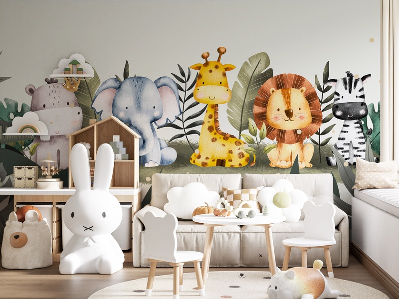 Jungle Friends - Siva im Raum