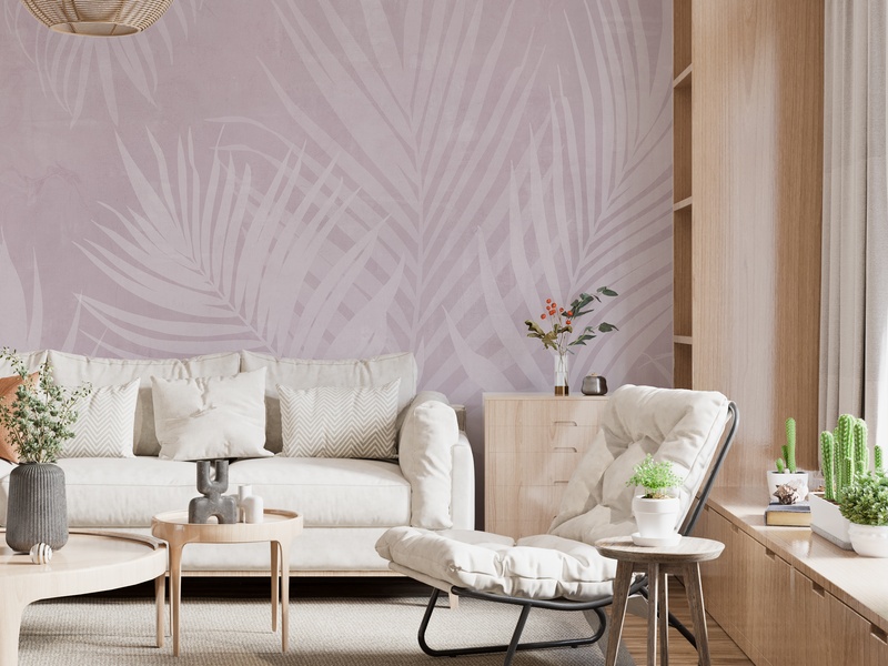 Elegant Palm im Raum