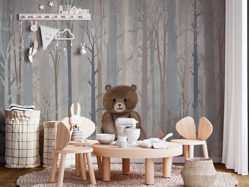 Enchanted Woodland Creatures - Siva v prostoru