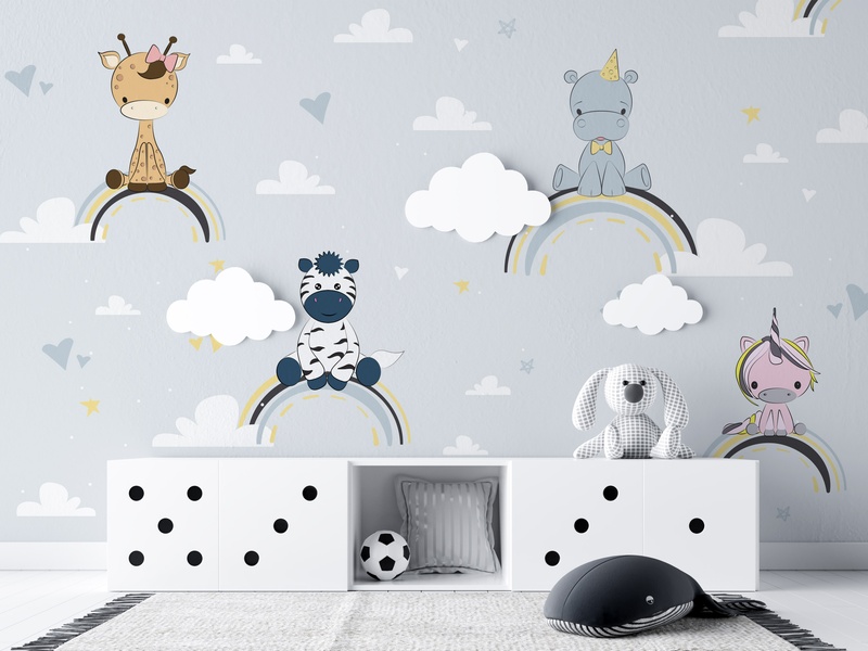 Whimsical Animal Friends 2 - Siva in the interior