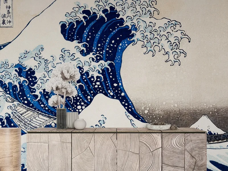 Majestic Ocean Waves im Raum