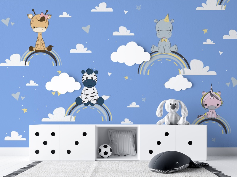 Whimsical Animal Friends 2 im Raum