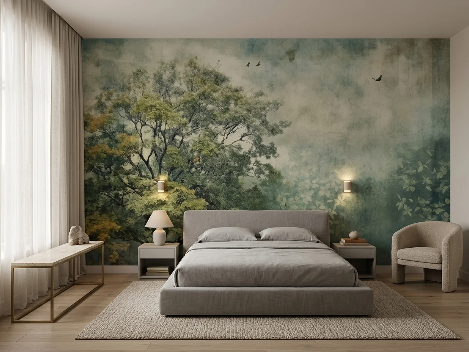 Tranquil Tree im Raum