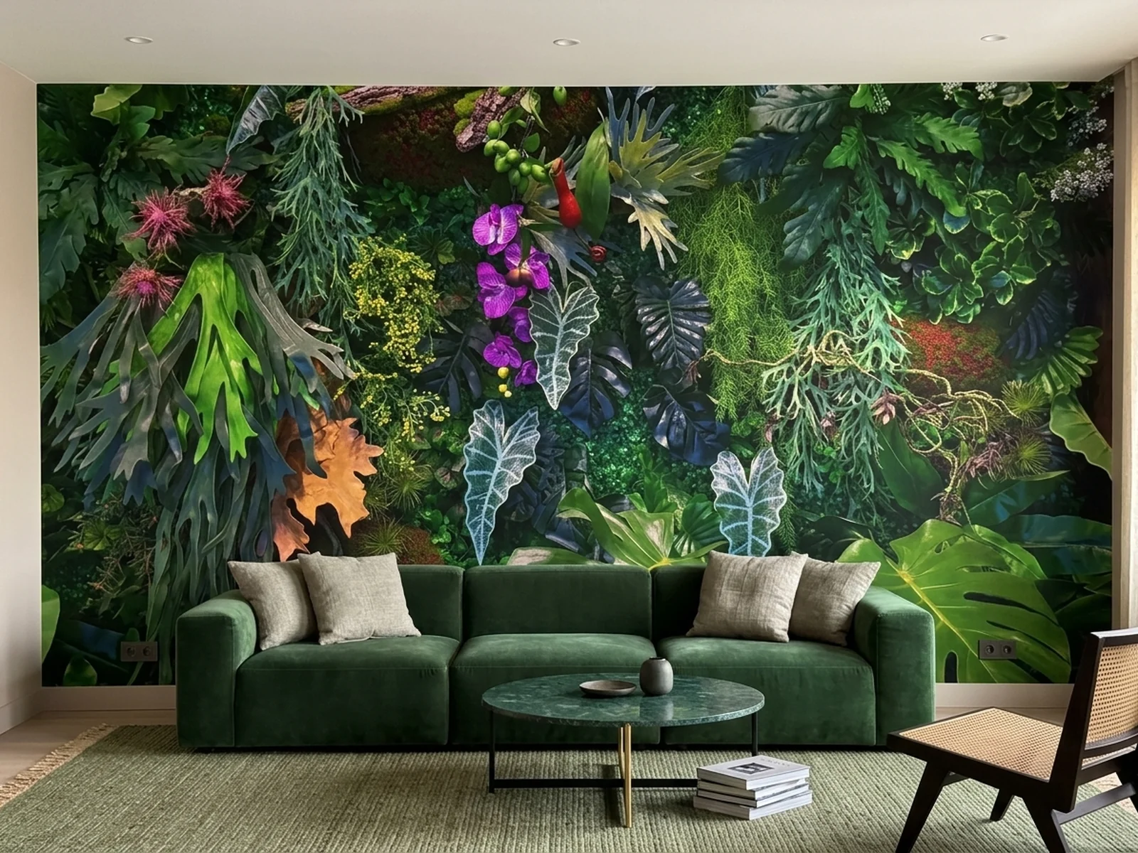 Tropical Foliage Dreams im Raum