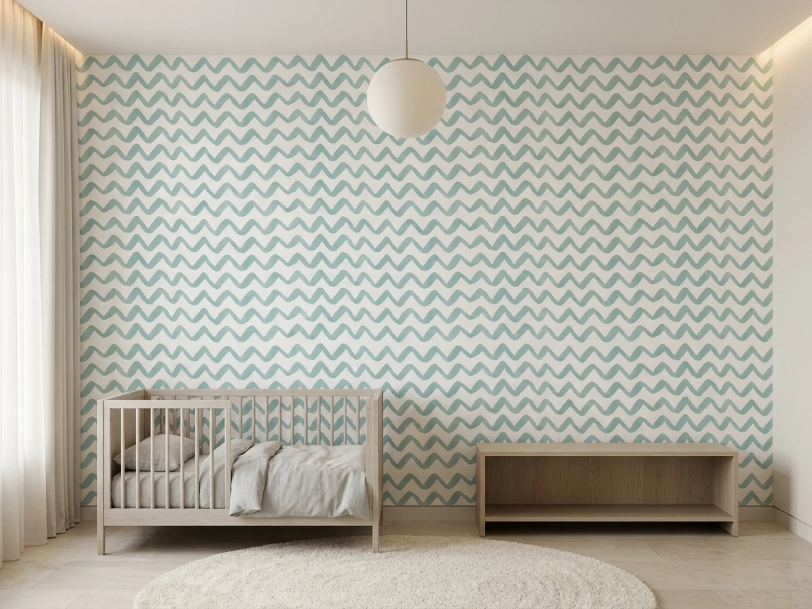 Wavy Patterns 2 im Raum